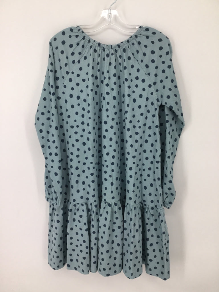 Hanna Andersson Child Size 12 Blue Dress - girls