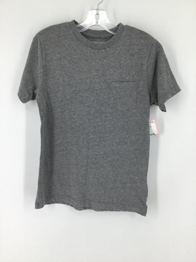 Crewcuts Child Size 10 Gray Solid T-shirt - boys