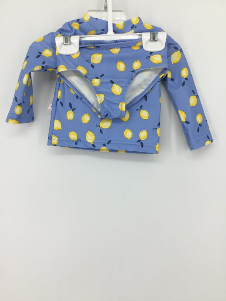 Just One You Made by Carters Child Size 6 Months Blue Swimwear - girls