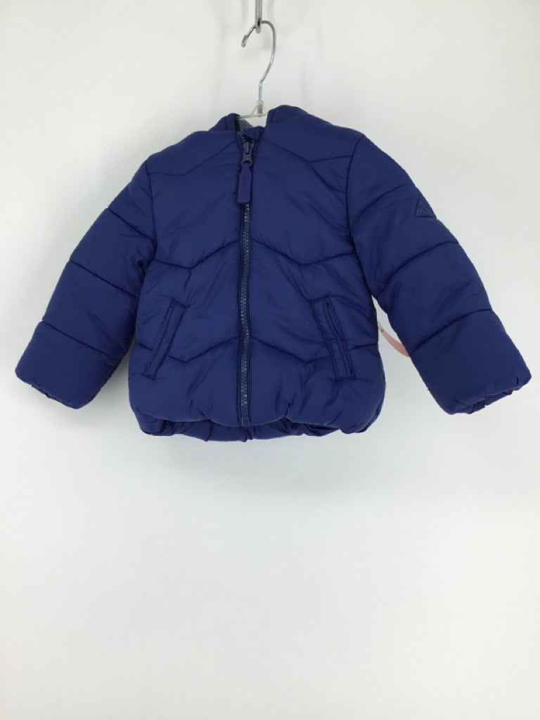 Authentic American Apparel Child Size 9-12 Months Blue Solid Outerwear - boys