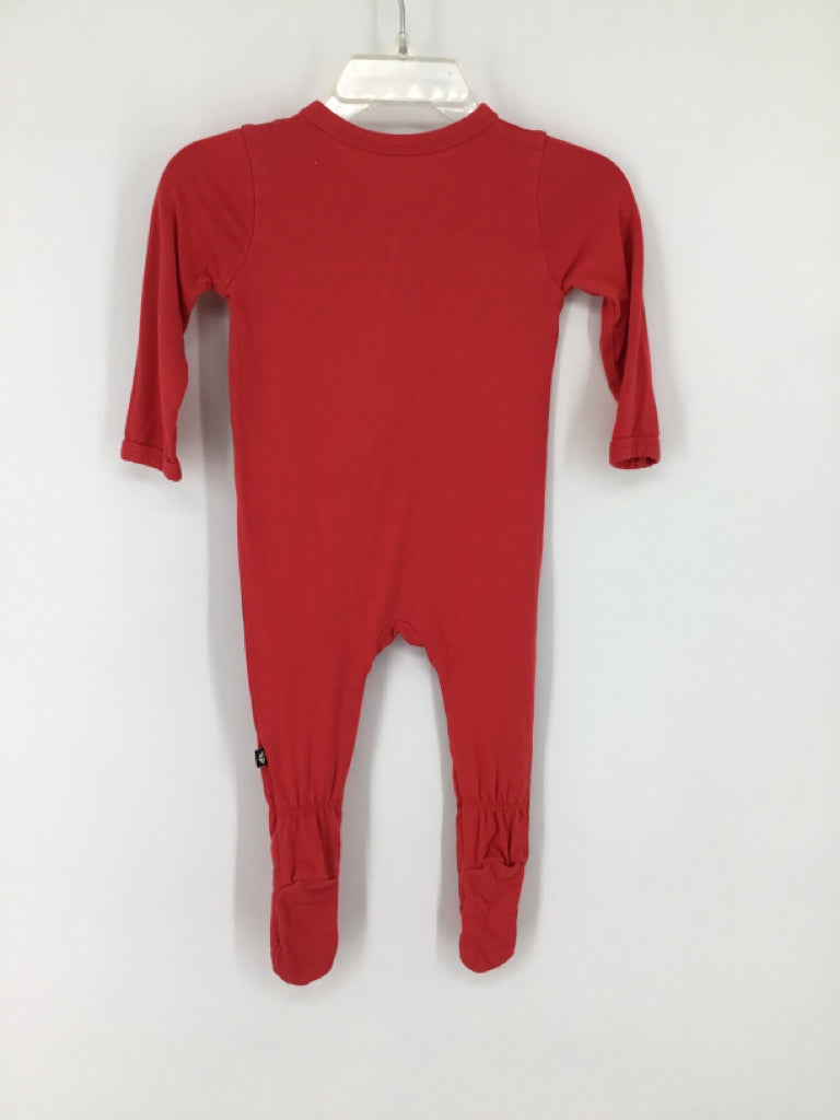 Kyte Child Size 3-6 Months Red Sleepers