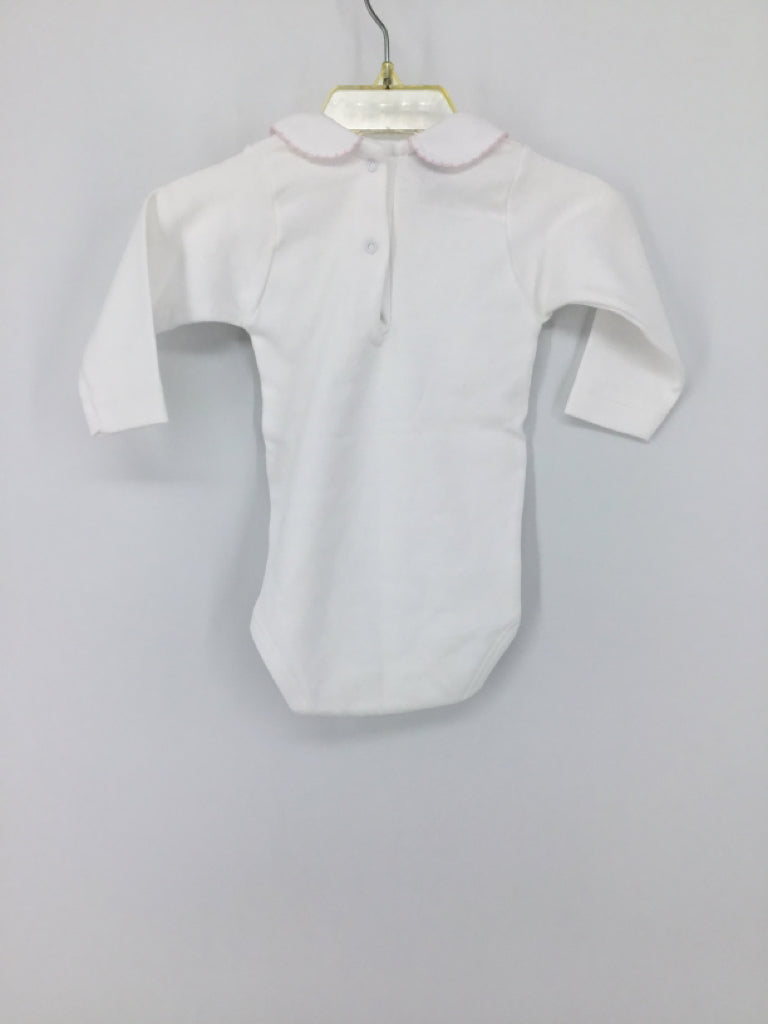 Babidu Child Size 6 Months White Onesie
