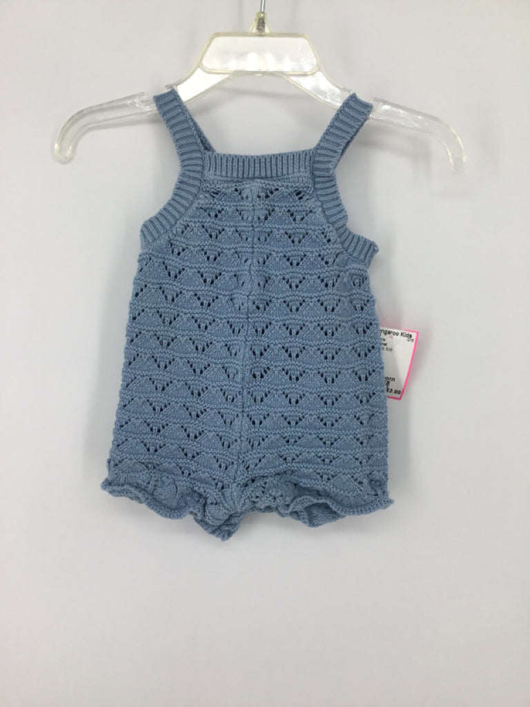 Little Planet Child Size Newborn Blue Outfit - girls