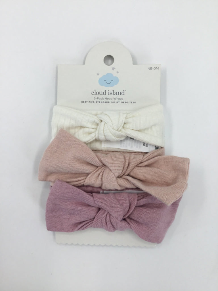cloud island 3-pk Bow Head Wraps
