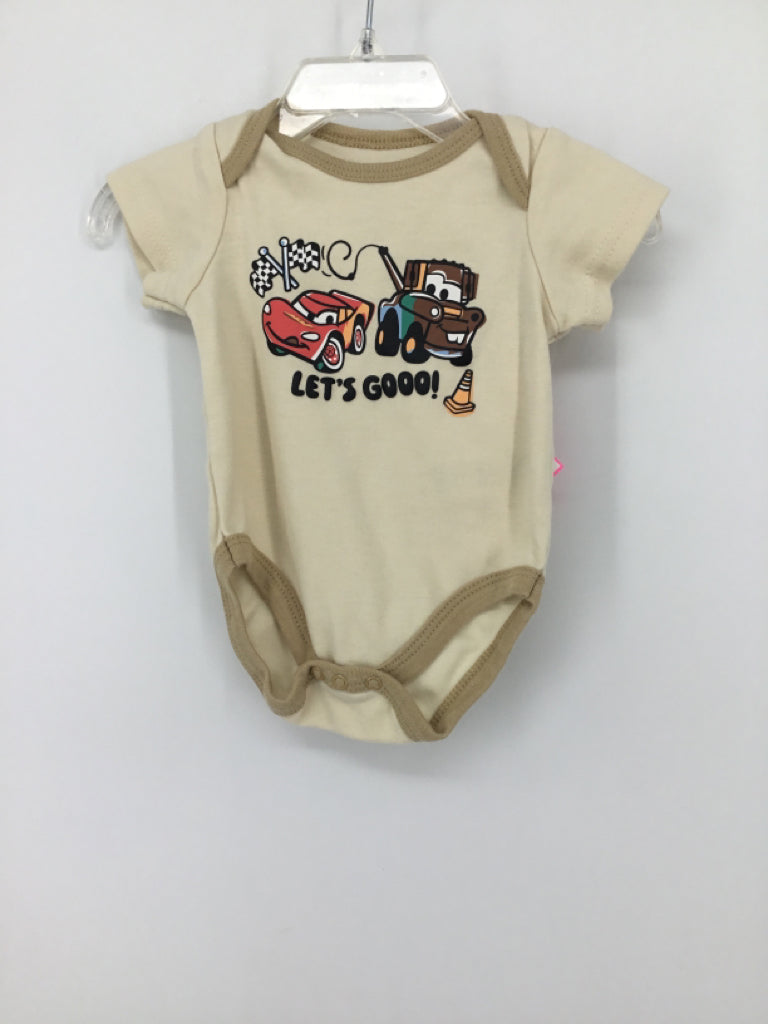 Disney Child Size 0-3 Months Tan Onesie