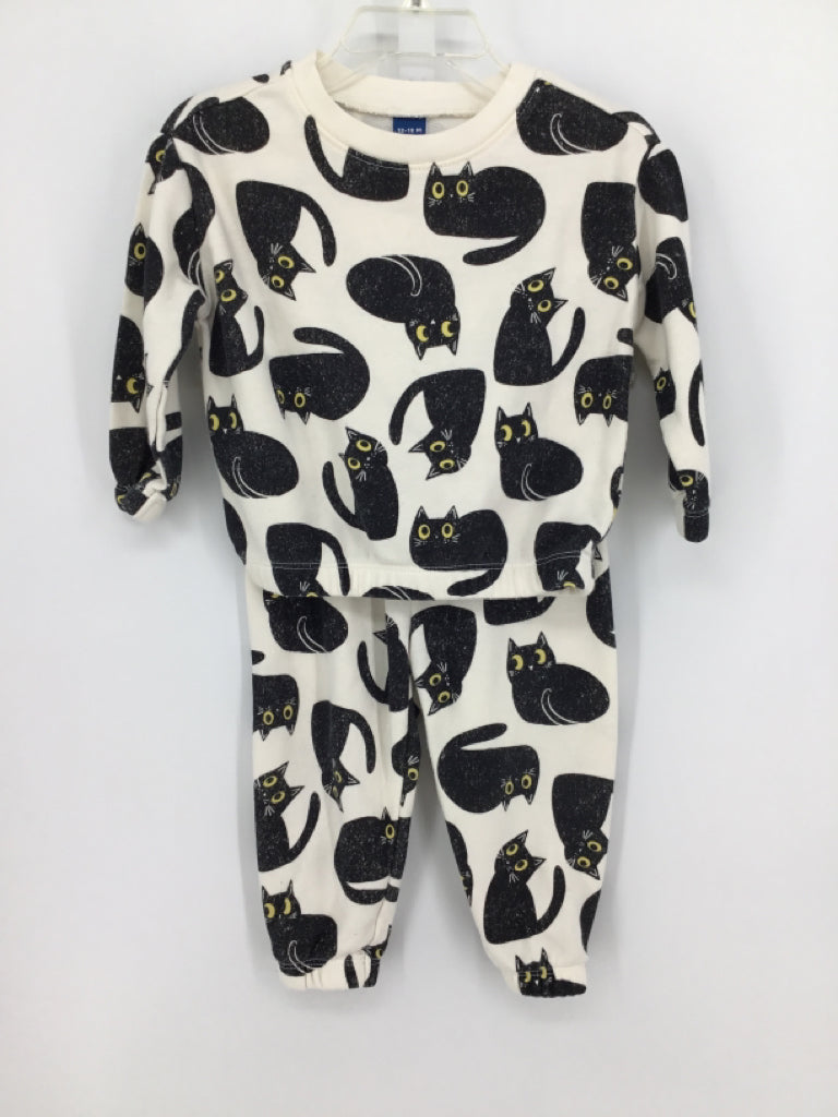 Old Navy Child Size 12-18 Months Black Halloween Outfit