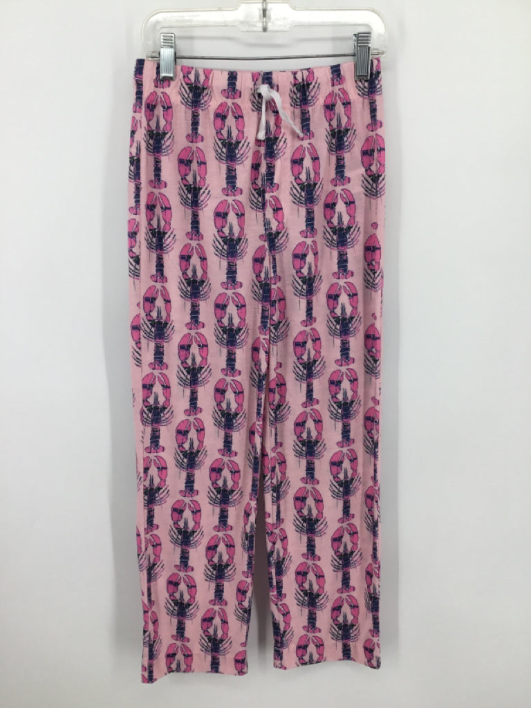 vineyard vines Child Size 10 Pink Print Pajamas - boys