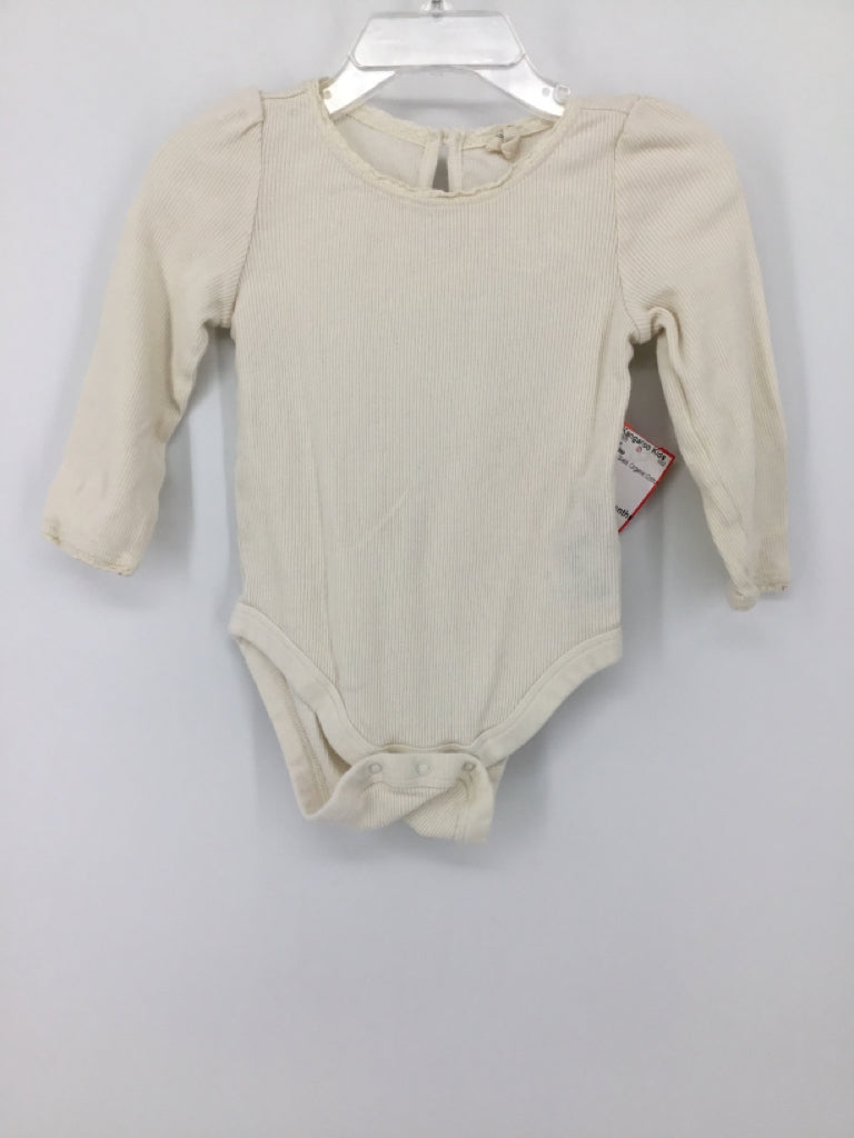 Baby Gap Child Size 12-18 Months Cream Onesie