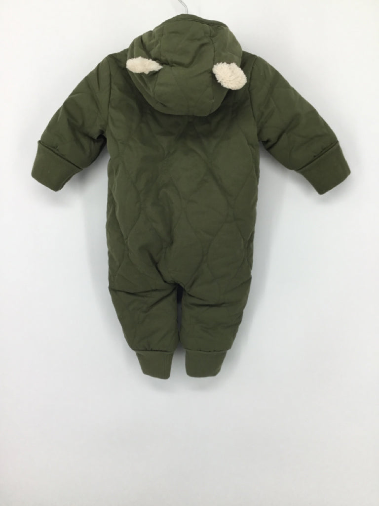 Baby Gap Child Size 0-3 Months Green Solid Outerwear - boys