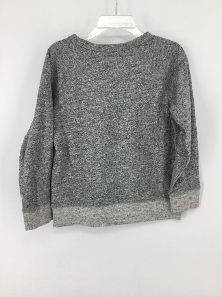 Baby Gap Child Size 6 Gray Marbled Shirt - boys