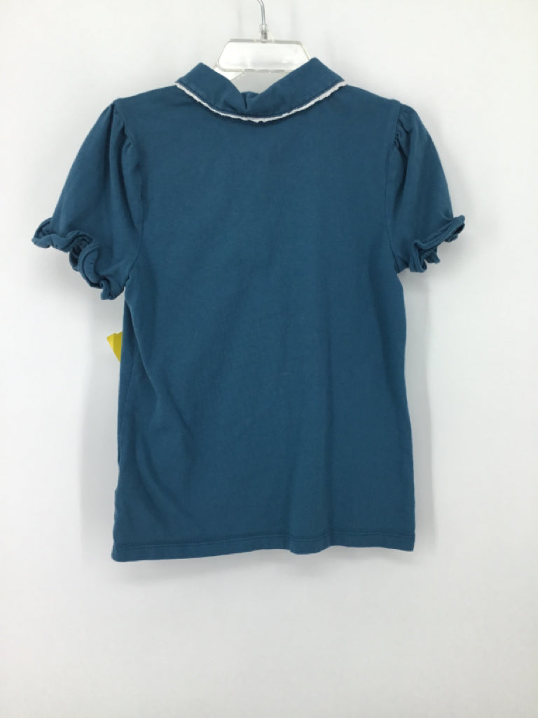 Janie and Jack Child Size 8 Blue Shirt - girls