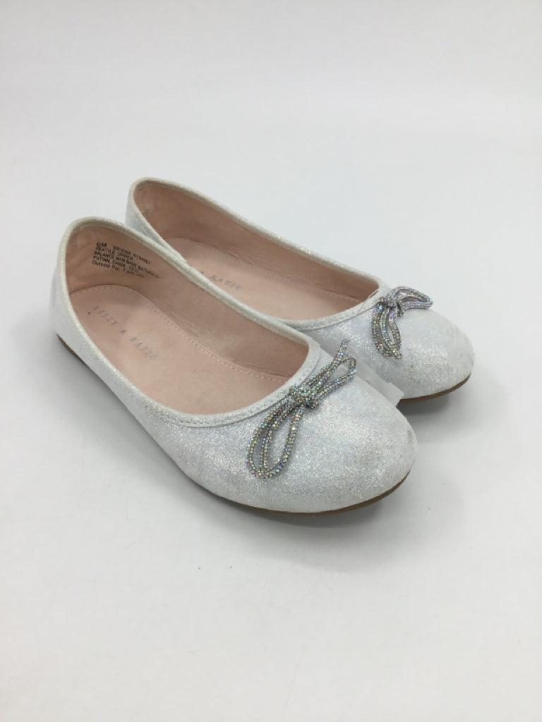 Kelly & Kate Child Size 6 Youth Silver Dress Shoes