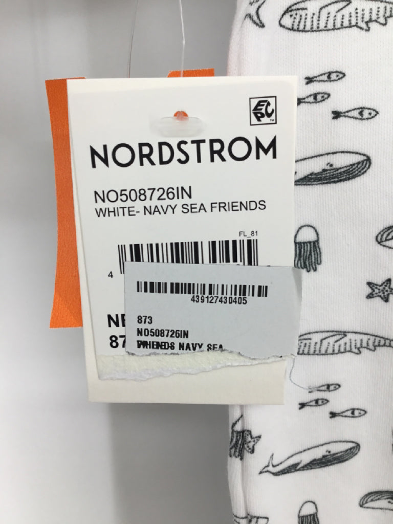 Nordstrom Child Size Newborn White Sleepers