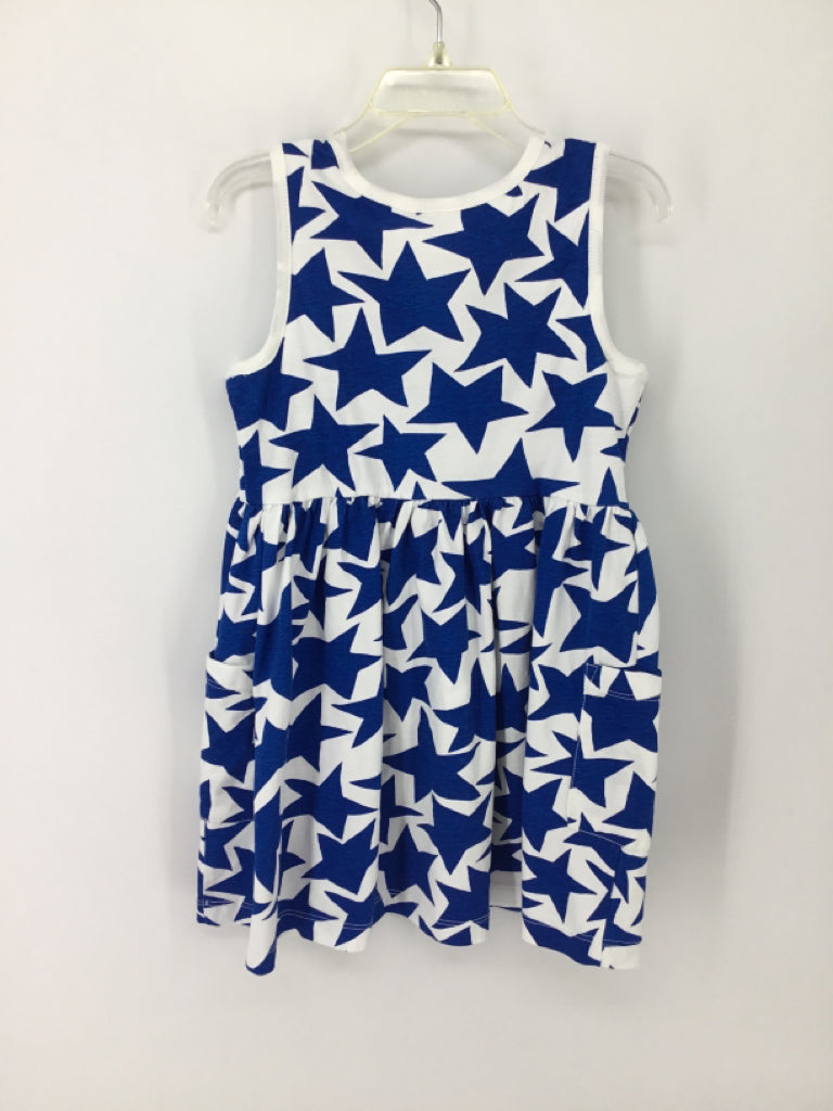 Hanna Andersson Child Size 5 Blue Stars & Stripes Dress
