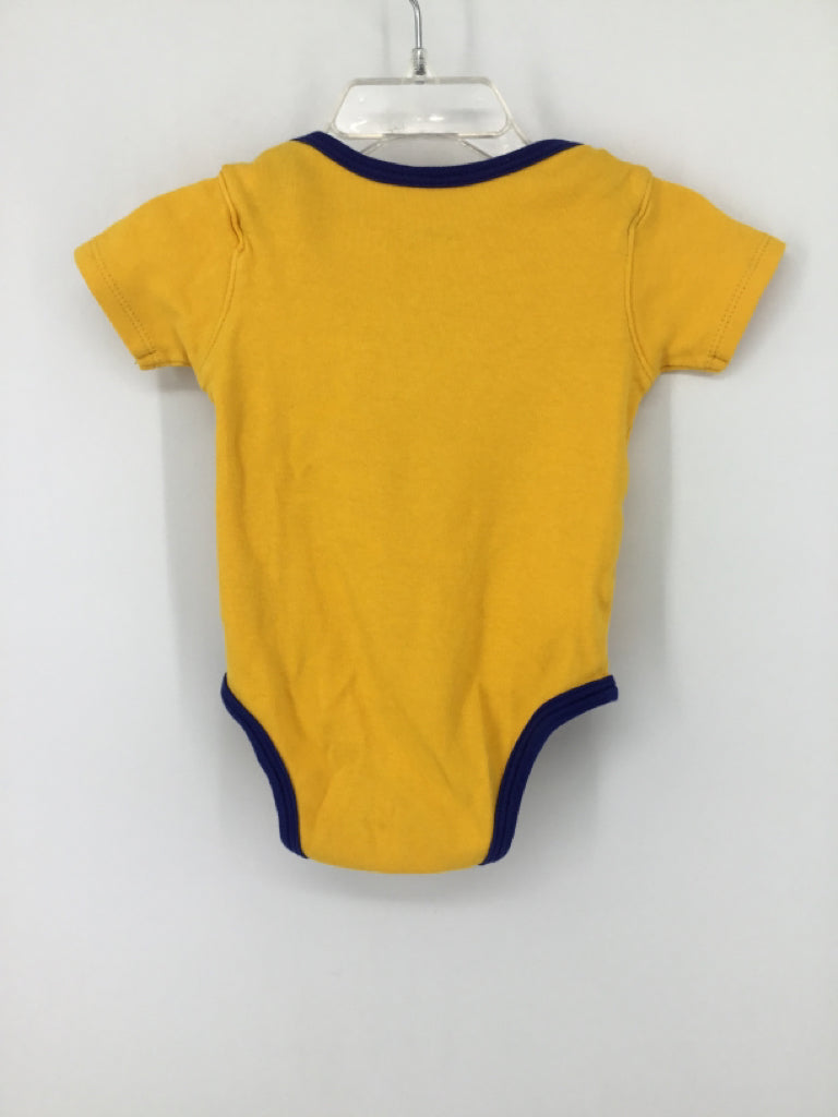 NHL Child Size 6-9 Months Yellow Onesie