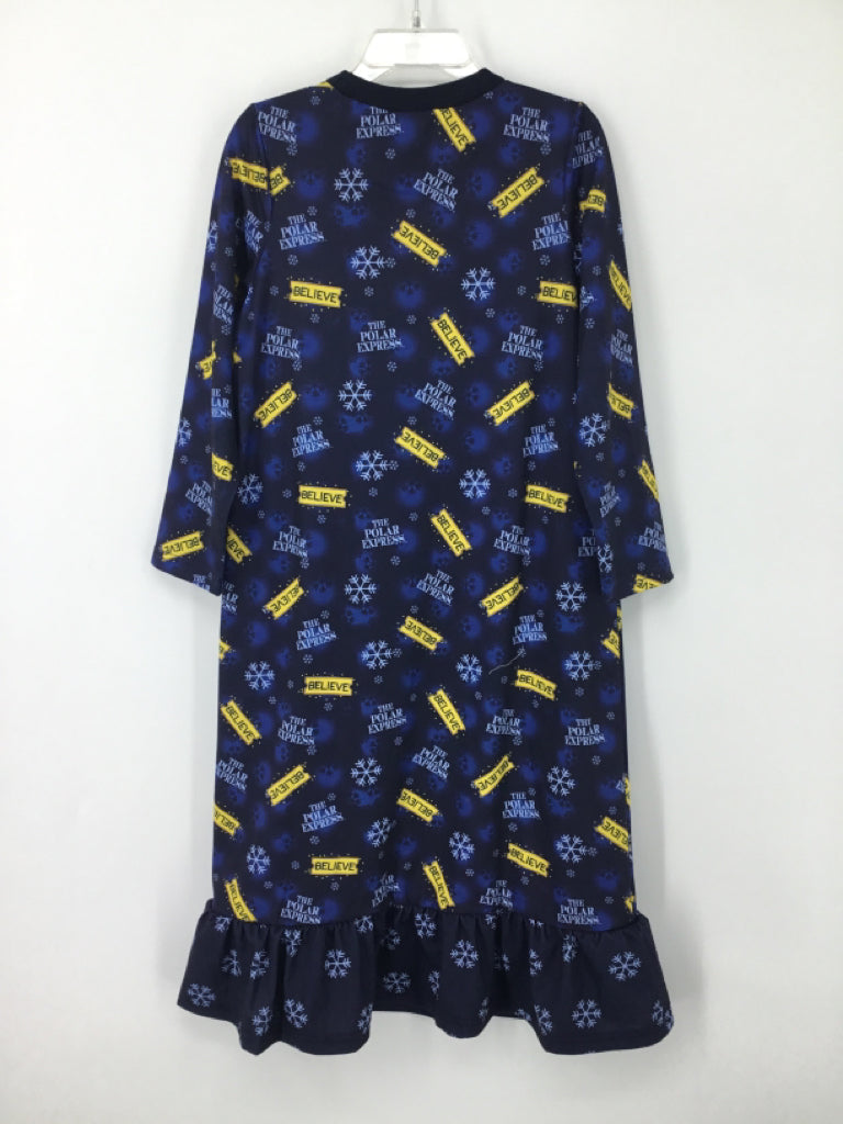 The Polar Express Child Size 6 Navy Christmas Pajamas
