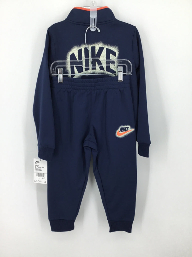 Nike Child Size 4 Navy Solid Outfit - boys
