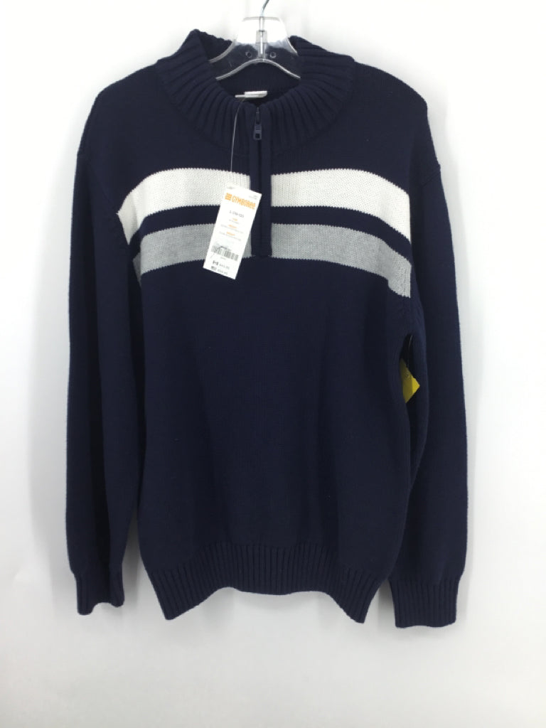 Gymboree Child Size 10 Navy Stripe Sweater - boys