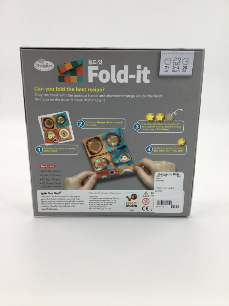 ThinkFun Fold-It Game
