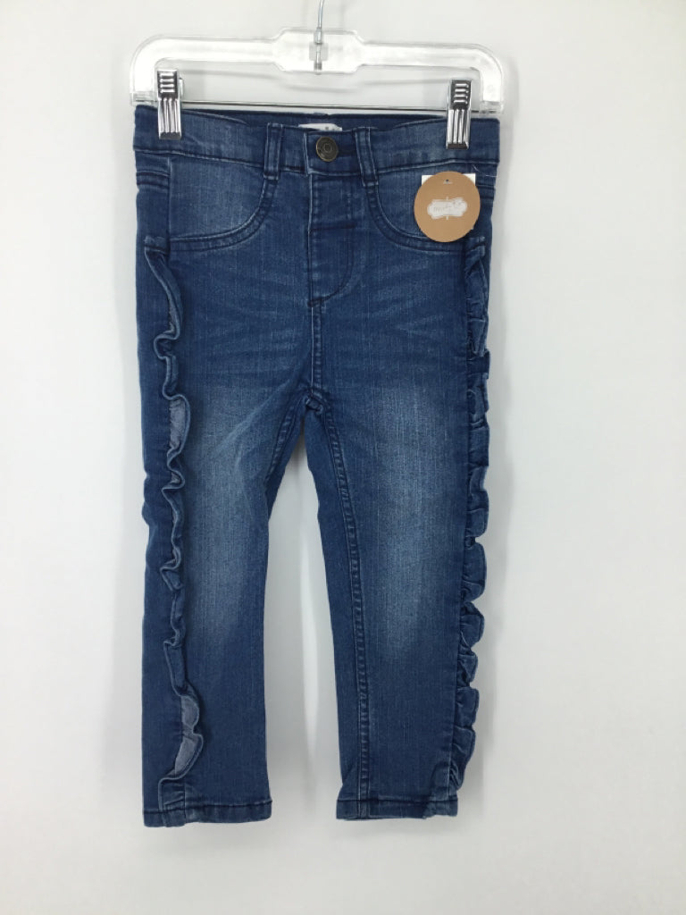 Mudpie Child Size 4 Buff Jeans - girls
