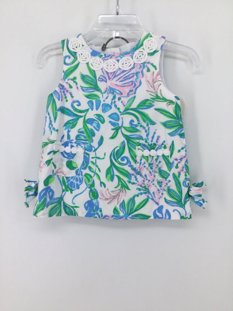 Lilly Pulitzer Child Size 3-6 Months Blue Dress - girls
