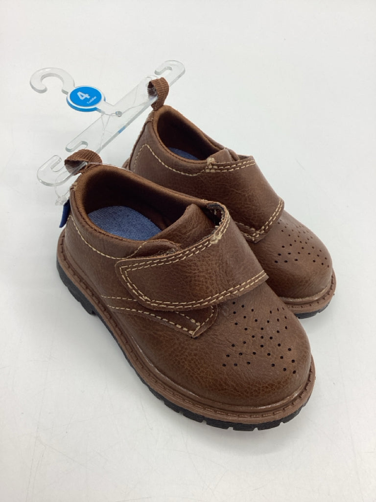 Carter's Child Size 4 Toddler Brown Dress Shoes