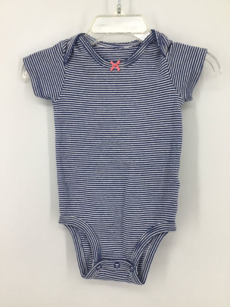 Carter's Child Size 6 Months Blue Onesie