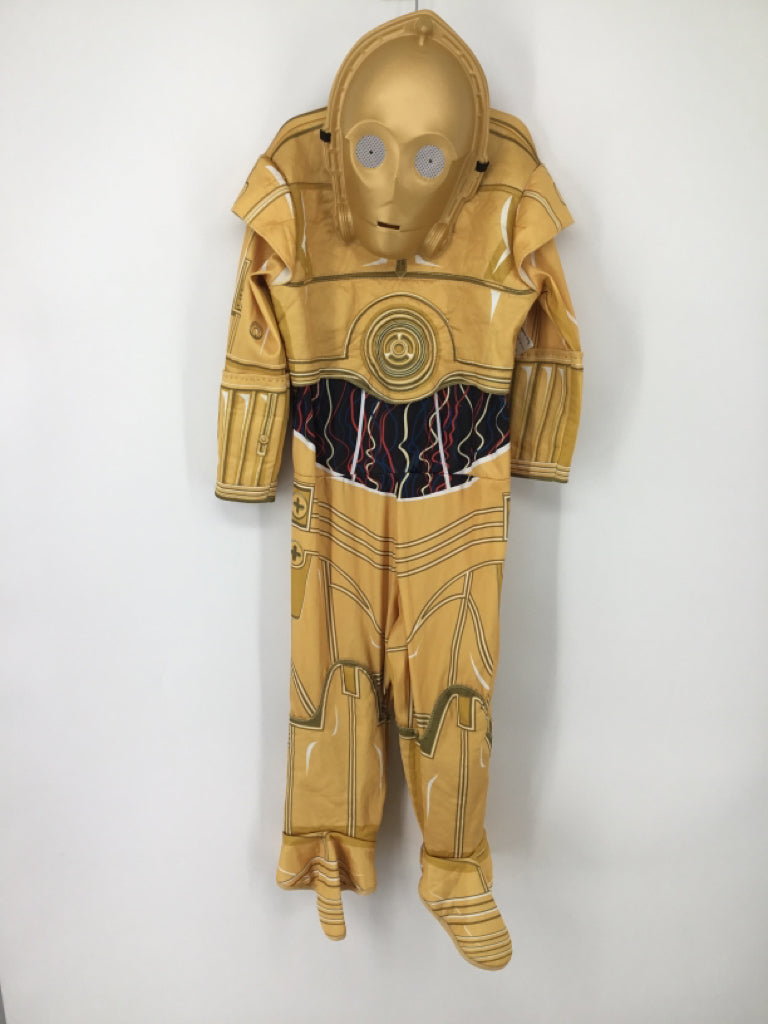 Star Wars Child Size 6 Gold C3PO Halloween Costume