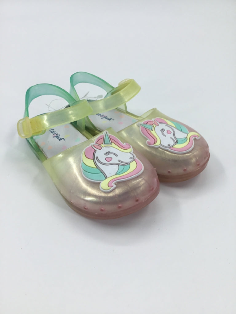 Cat & Jack Child Size 11 Multi-Color Sandals/Flip Flops