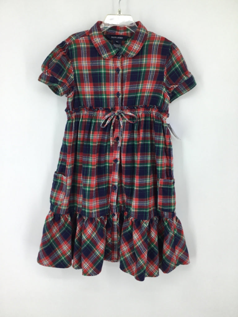 Ralph Lauren Child Size 6 Multi-Color Dress - girls