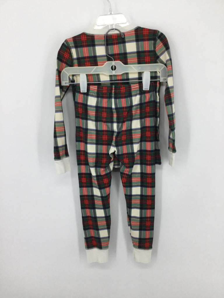 The Beaufort Bonnet Co Child Size 5 Green Pajamas - girls