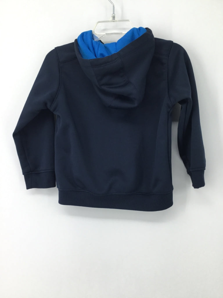 Nike Child Size 24 Months Navy Solid Hoodie - boys