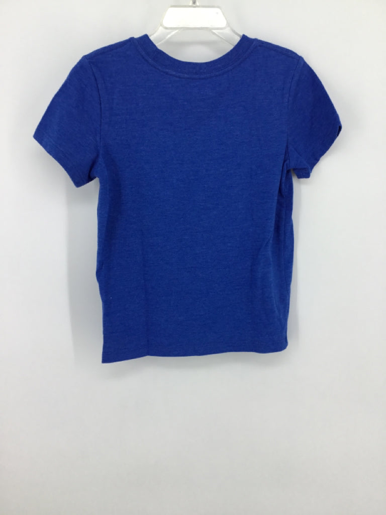 Cat & Jack Child Size 4 Blue screen printed T-shirt - boys
