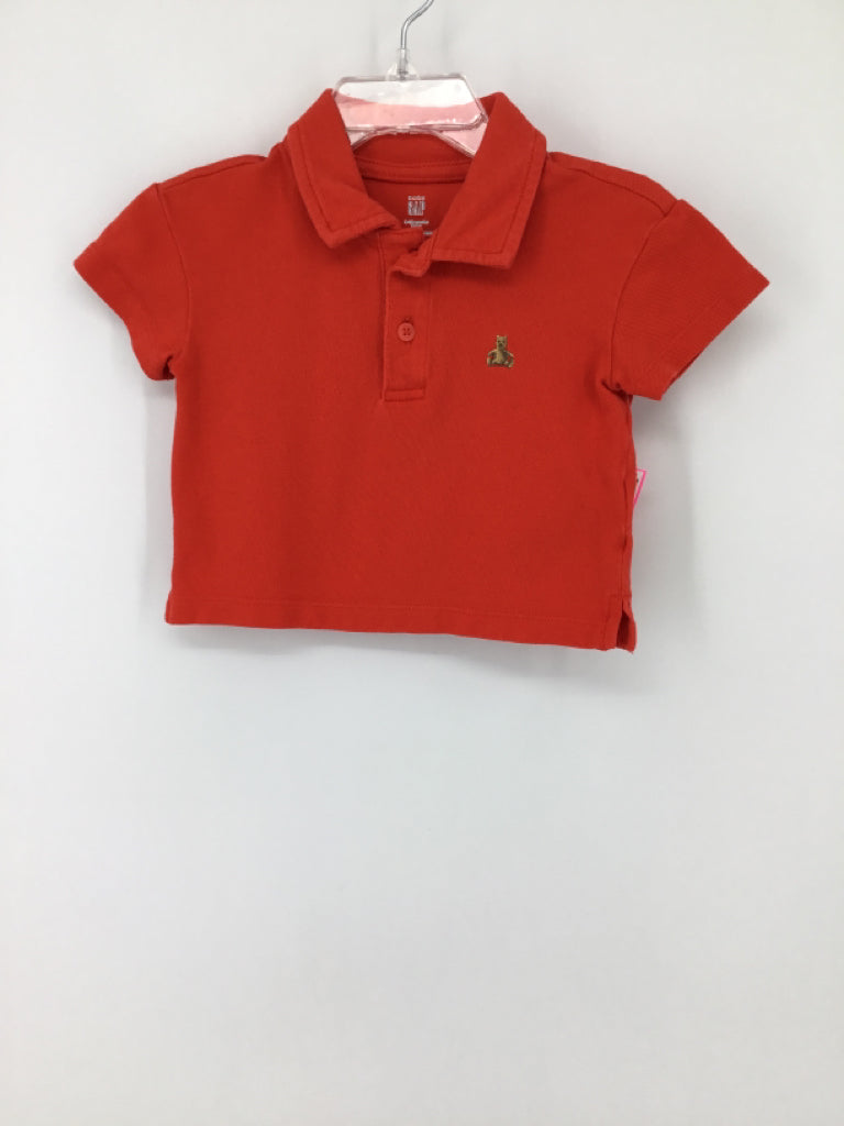 Baby Gap Child Size 6-12 Months Red Shirt - girls