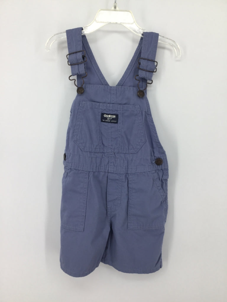 OshKosh B'gosh Child Size 3 Blue Solid Overalls - boys