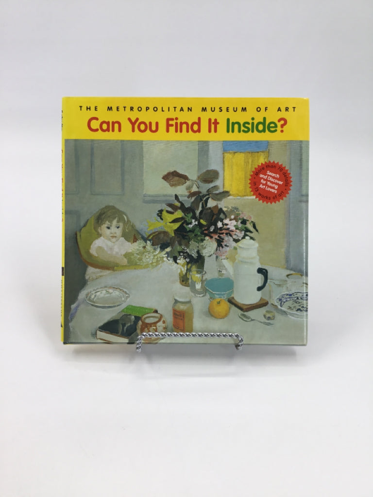 The Metropolitan Museum of Art - Can You Find It Inside? hardcover Book