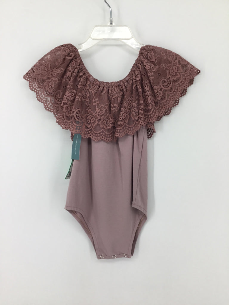 Bailey Bloosoms Child Size 2 Pink Onesie