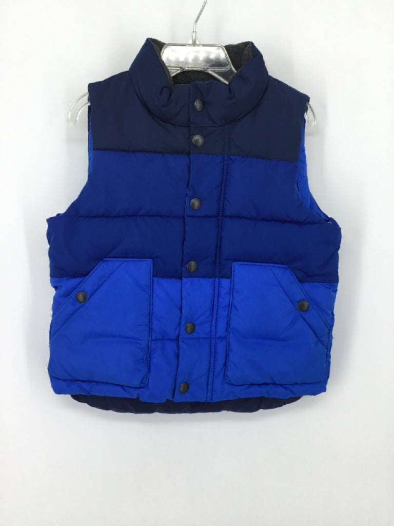 Baby Gap Child Size 3 Blue Solid Outerwear - boys