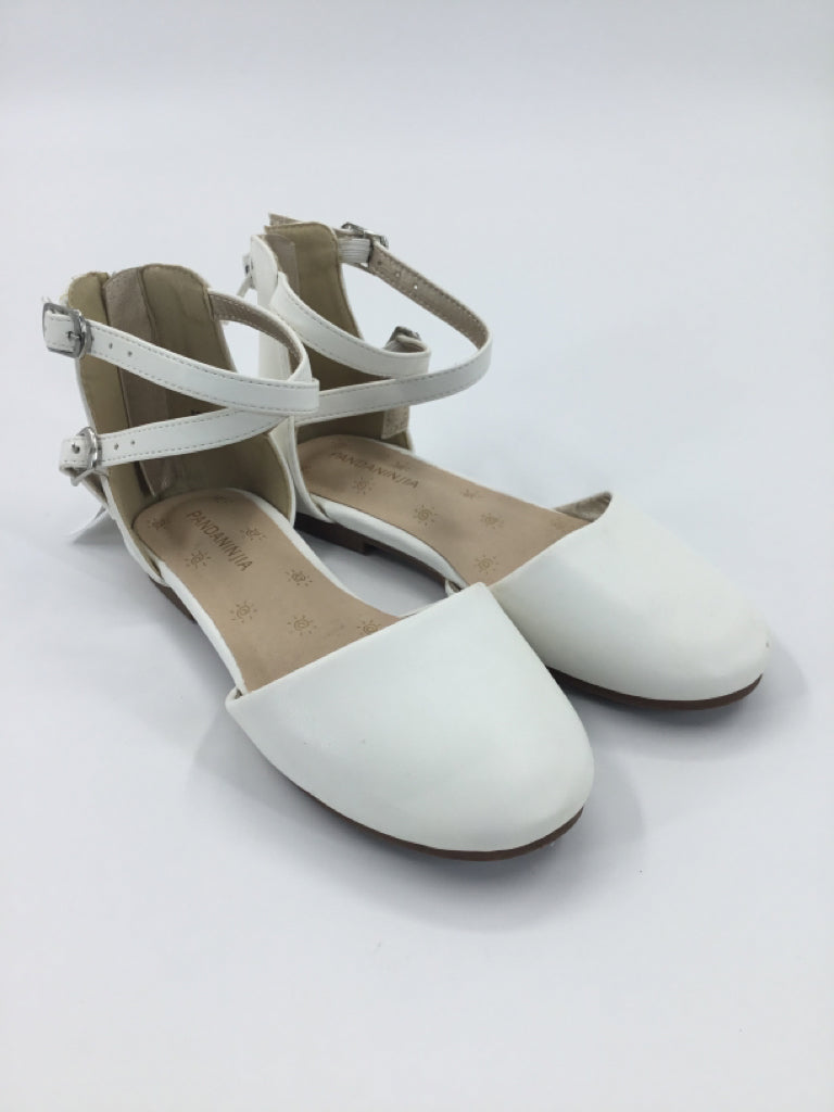 Pandaninjia Child Size 12 White Dress Shoes