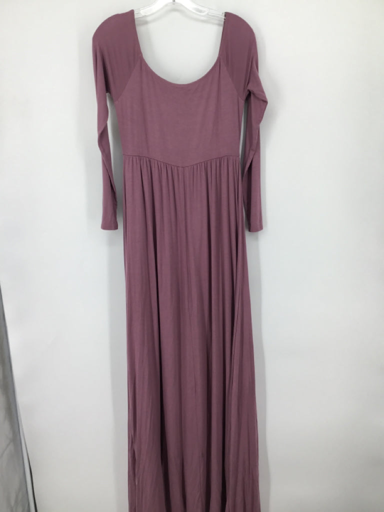 Pink Blush Size M Rayon Blend Dress - Maternity