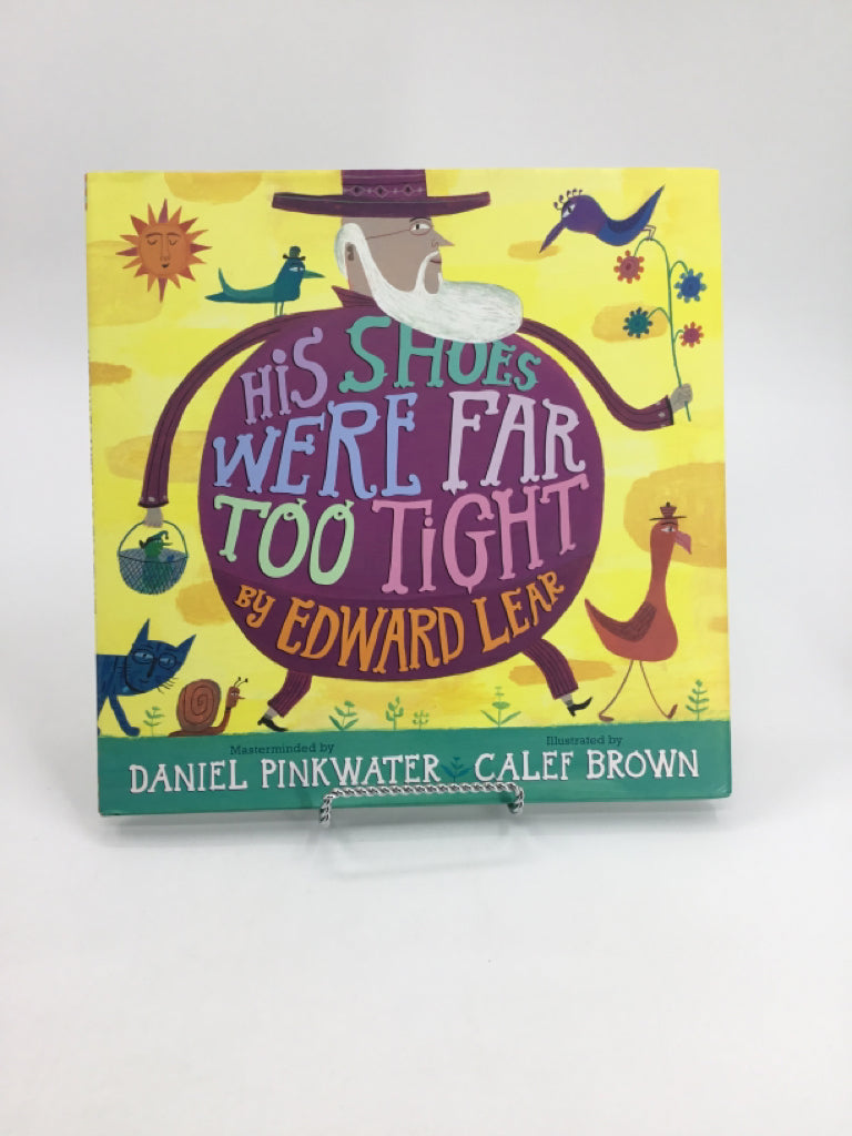His SHoes Were Far Too Tight Hardcover Book