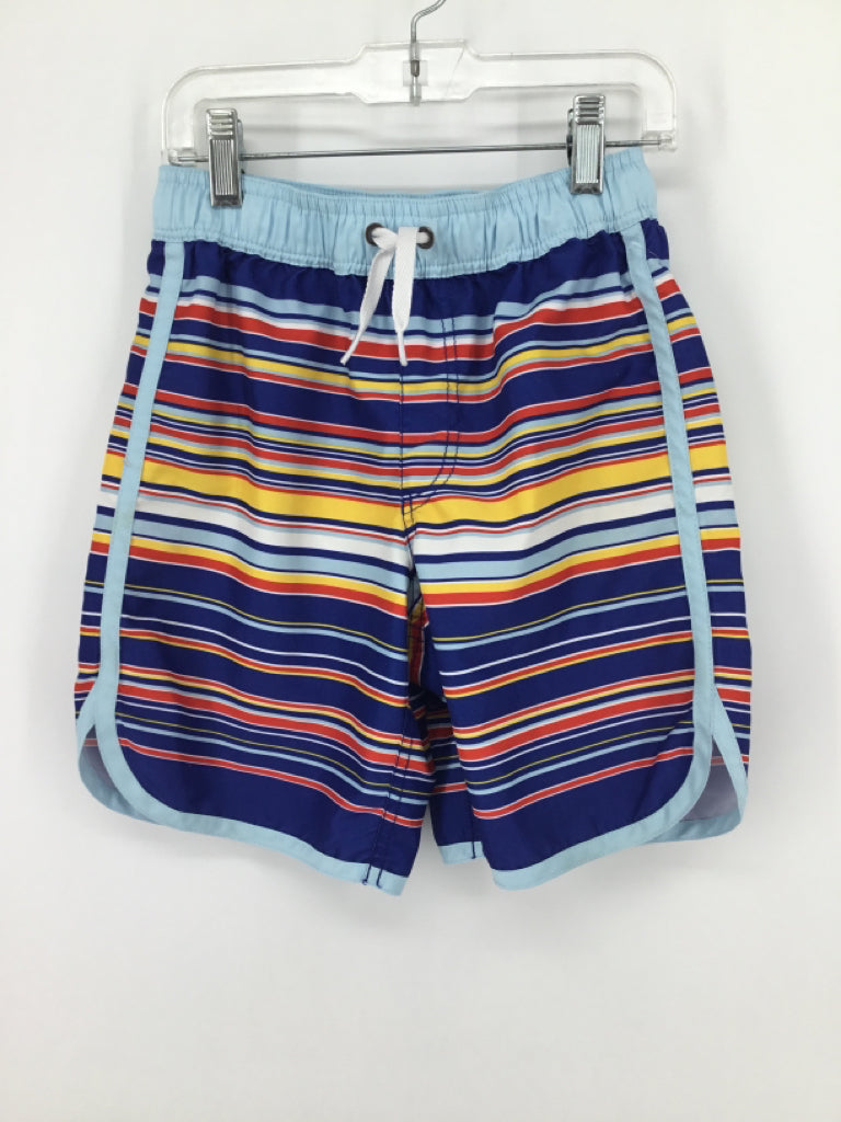 Hanna Andersson Child Size 8 Blue Stripe Swimwear - boys