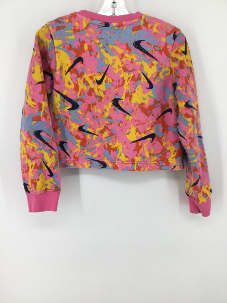 Nike Child Size 10 Pink Sweatshirt - girls