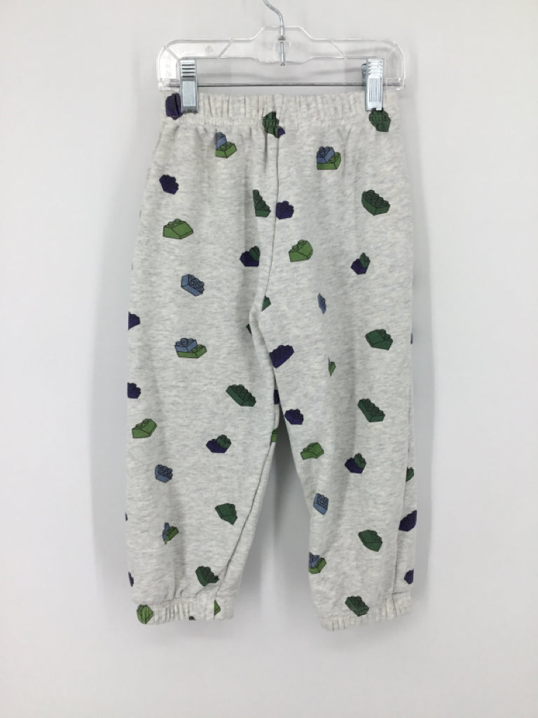 Daffodilly Child Size 5 Gray Print Sweatshirt - boys