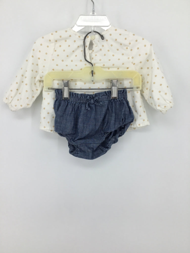 Old Navy Child Size 3-6 Months White Outfit - girls
