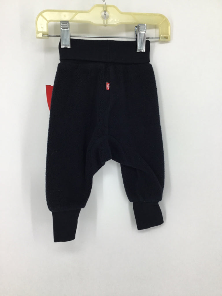 Zutano Child Size 6 Months Black Solid Pants - boys