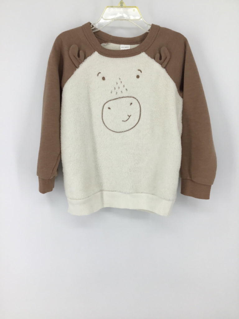 Carter's Child Size 4 Tan Solid Sweatshirt - boys