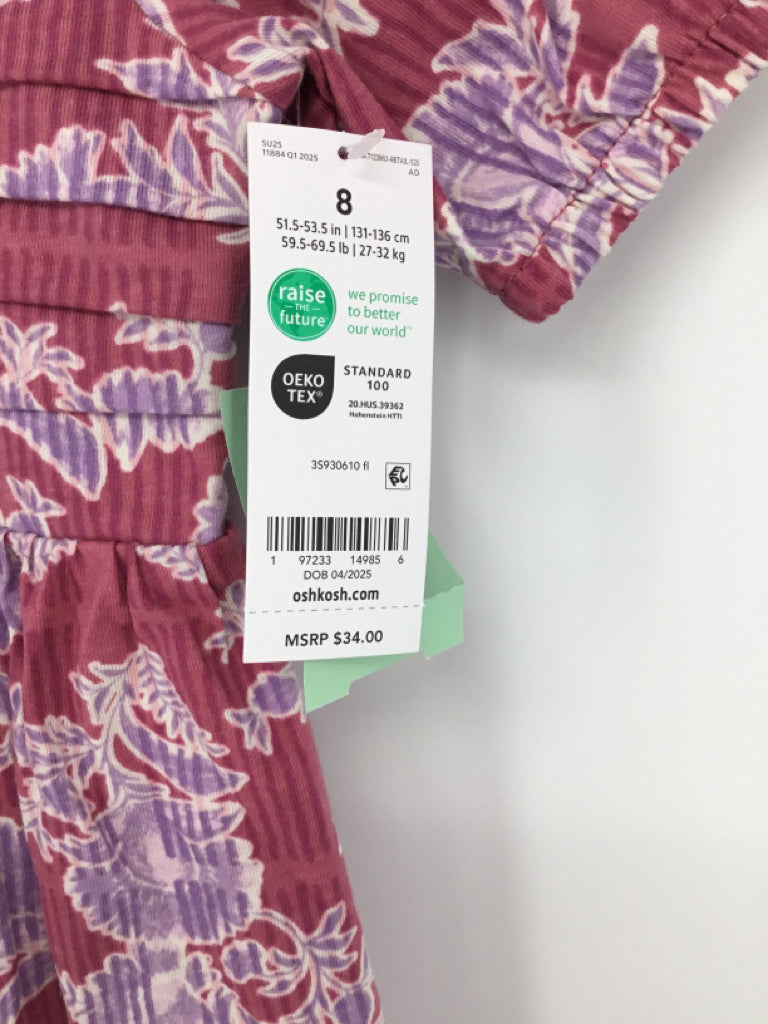 OshKosh B'gosh Child Size 8 Pink Dress - girls