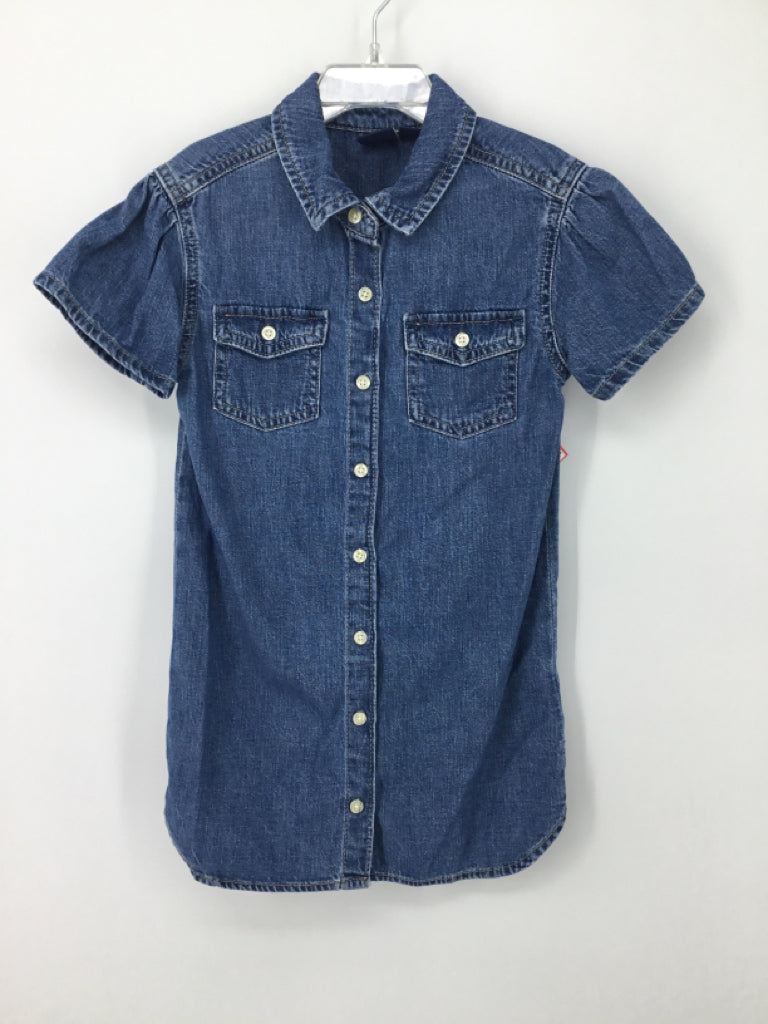 Baby Gap Child Size 4 Blue Dress - girls