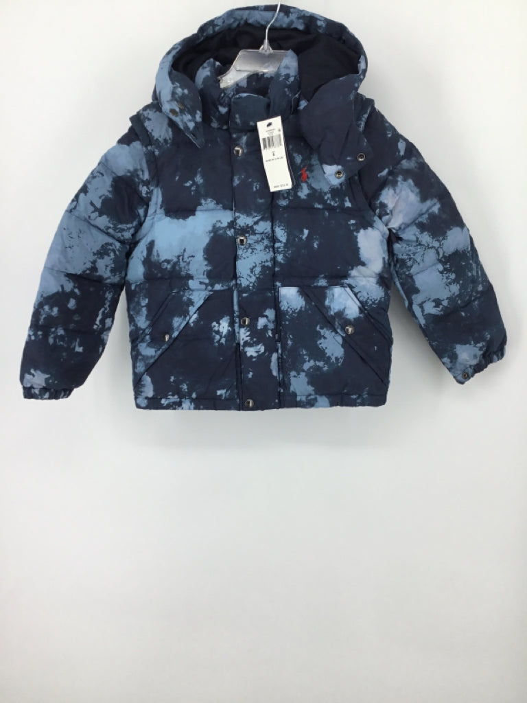 Ralph Lauren Child Size 6 Blue Tye Dye Outerwear - boys